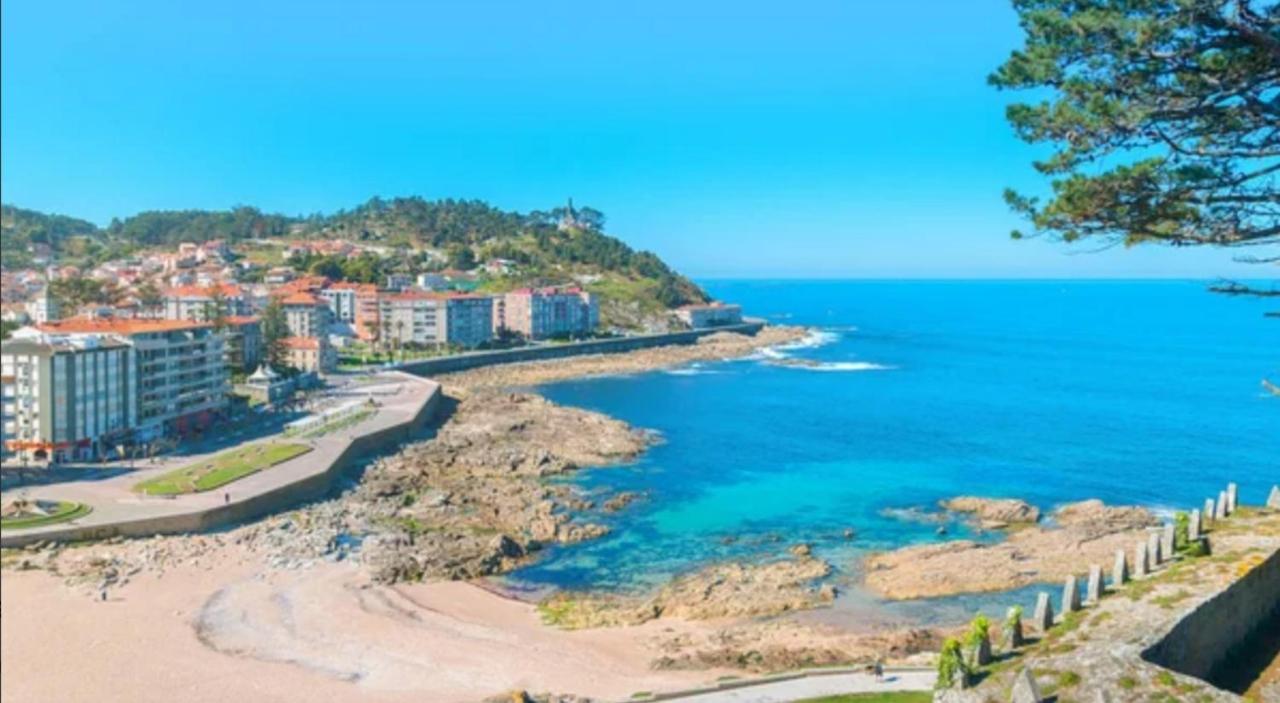 Vivienda en el casco histórico de Baiona Vila Exterior foto