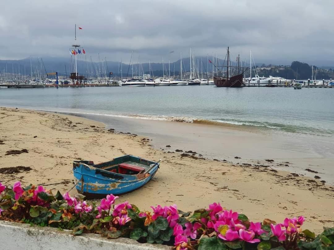 Vivienda en el casco histórico de Baiona Vila Exterior foto